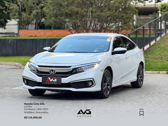 HONDA CIVIC 2.0 16V FLEXONE EXL 4P CVT